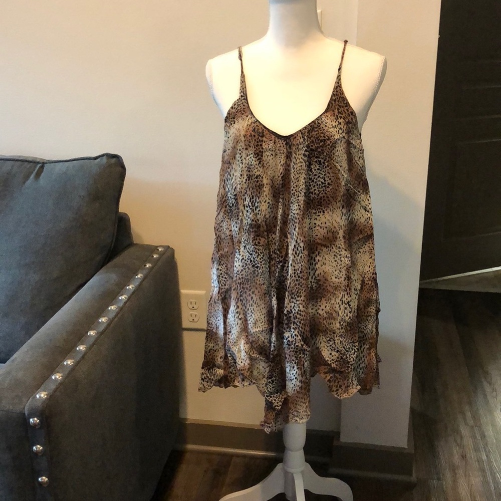 Leopard Blu Moon dress size xsmall